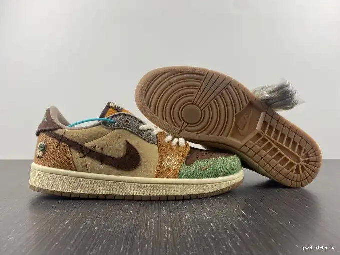Rep OG Williamson Zion Retro 1 Low DZ7292-200 Voodoo Jordan 0513